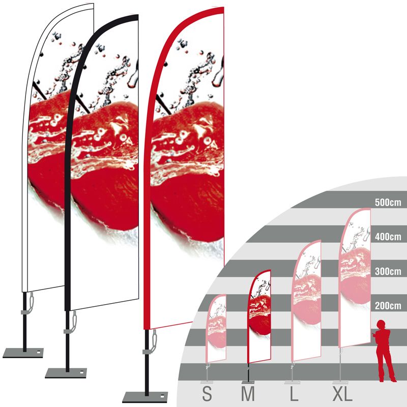 Beachflag Promo Feather Straight Beachflag Promo Feather Straight